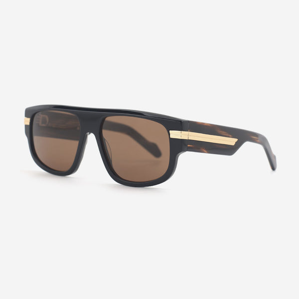 Classic Pilot Acetate Unisex Sunglasses 25A8182