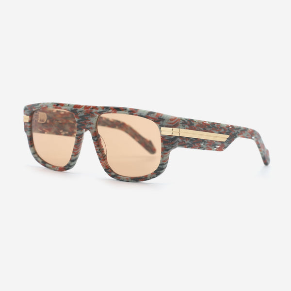 Classic Pilot Acetate Unisex Sunglasses 25A8182