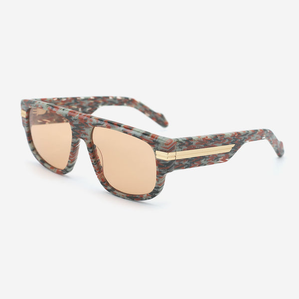 Classic Pilot Acetate Unisex Sunglasses 25A8182