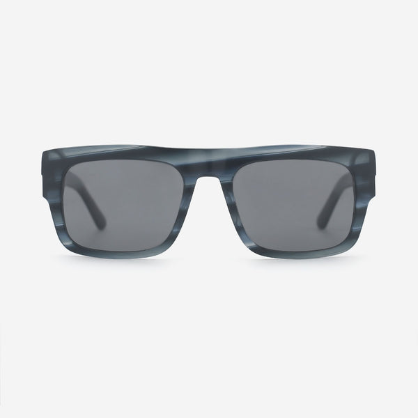 Rectangle Flat Top Acetate Unisex Sunglasses 25A8183