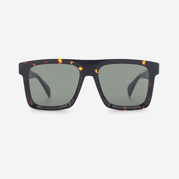 Square Flat Top Acetate Unisex Sunglasses 25A8184