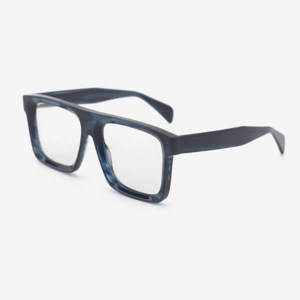 Square Flat Top Acetate Unisex Sunglasses 25A8184