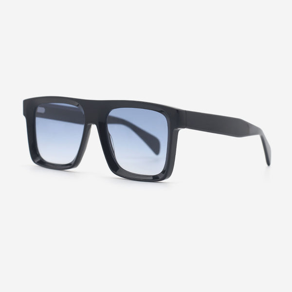 Square Flat Top Acetate Unisex Sunglasses 25A8184
