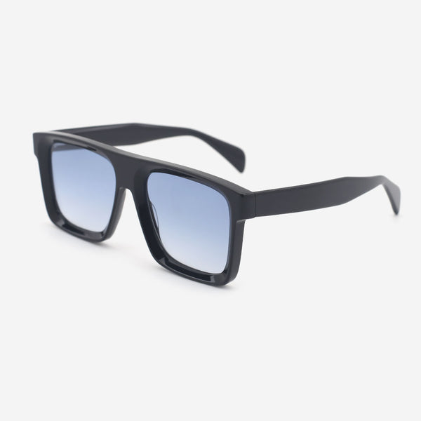 Square Flat Top Acetate Unisex Sunglasses 25A8184