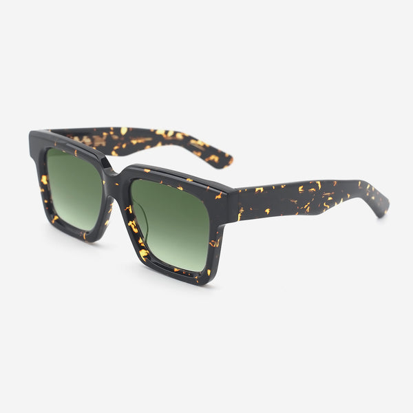 Crisp Square Acetate Unisex Sunglasses 25A8185