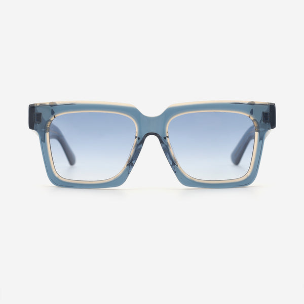 Crisp Square Acetate Unisex Sunglasses 25A8185