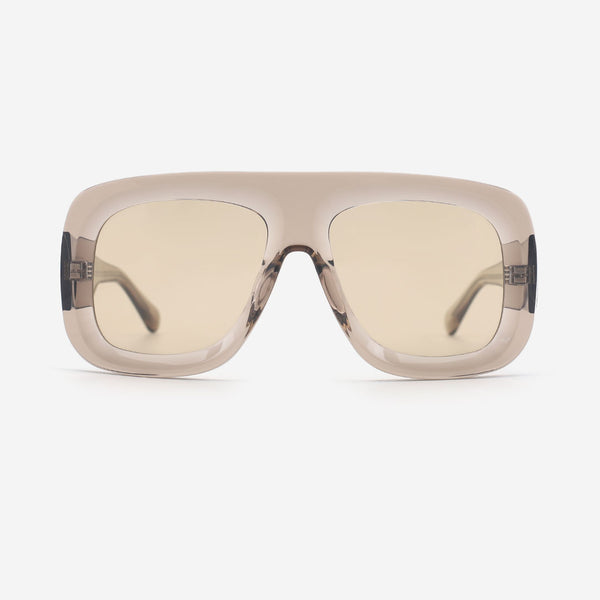 Pilot Oversize Acetate Unisex Sunglasses 25A8186