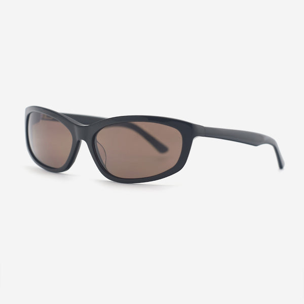Cat-Eye Sport Acetate Unisex Sunglasses 25A8189