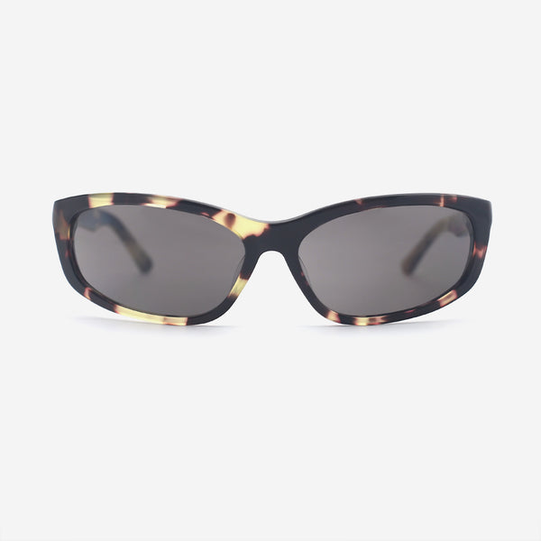 Cat-Eye Sport Acetate Unisex Sunglasses 25A8189