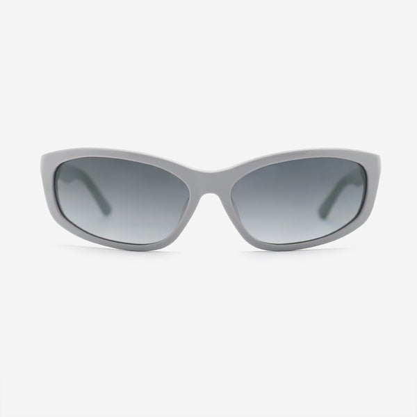 Cat-Eye Sport Acetate Unisex Sunglasses 25A8189