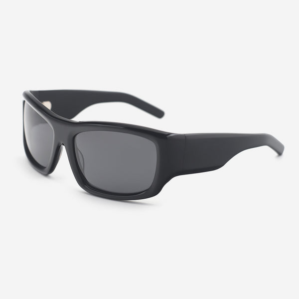 Retro Aviator Acetate Unisex Sunglasses 25A8196