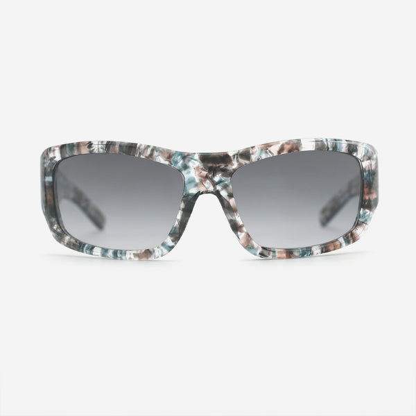 Retro Aviator Acetate Unisex Sunglasses 25A8196