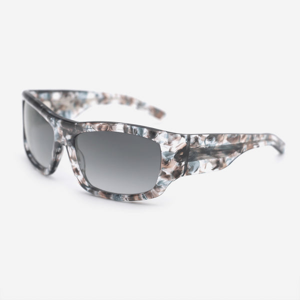 Retro Aviator Acetate Unisex Sunglasses 25A8196
