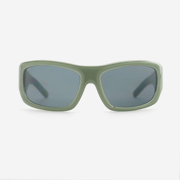 Retro Aviator Acetate Unisex Sunglasses 25A8196