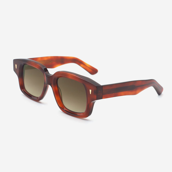 Thick Square Acetate Unisex Sunglasses 25A8201