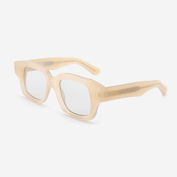 Thick Square Acetate Unisex Sunglasses 25A8201