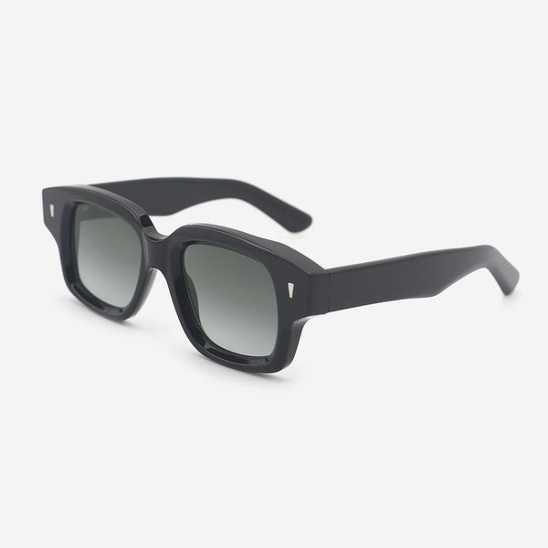 Thick Square Acetate Unisex Sunglasses 25A8201