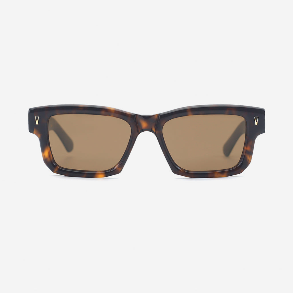 Vintage Rectangle Acetate Unisex Sunglasses 25A8202