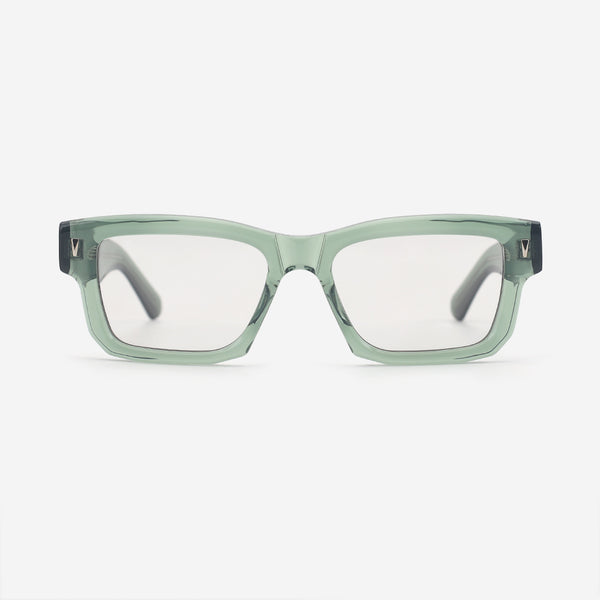 Vintage Rectangle Acetate Unisex Sunglasses 25A8202