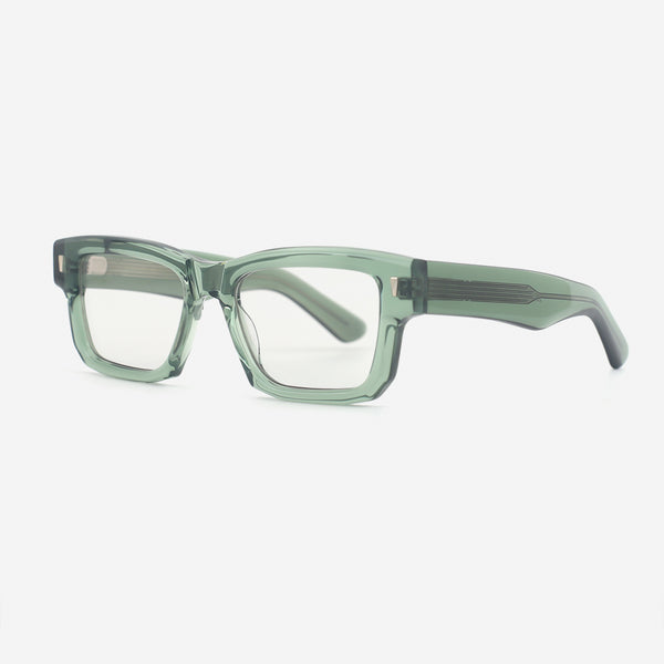 Vintage Rectangle Acetate Unisex Sunglasses 25A8202