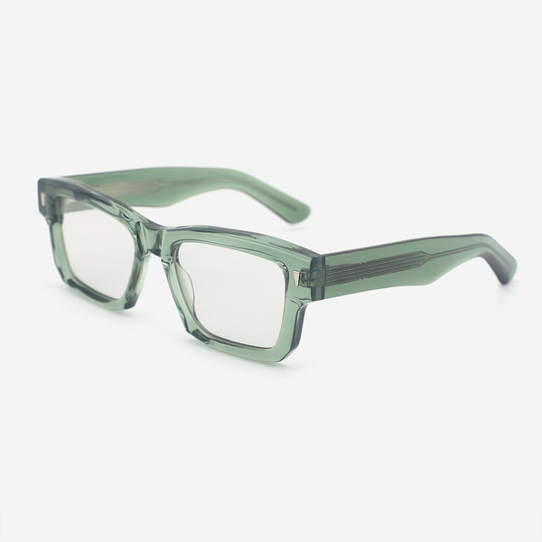 Vintage Rectangle Acetate Unisex Sunglasses 25A8202