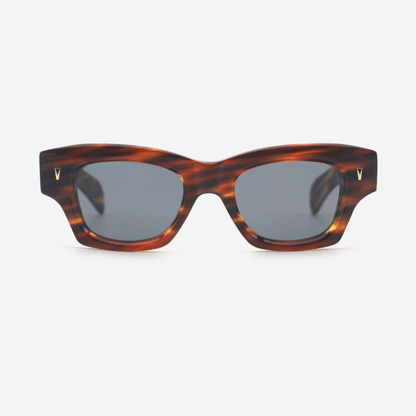 Thick Cat Eye Acetate Female Sunglasses 25A8203