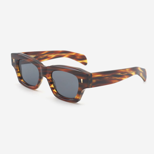 Thick Cat Eye Acetate Female Sunglasses 25A8203