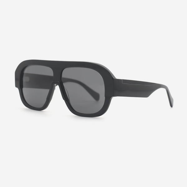 Unique Pilot Acetate Unisex Sunglasses 25A8207