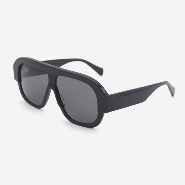 Unique Pilot Acetate Unisex Sunglasses 25A8207