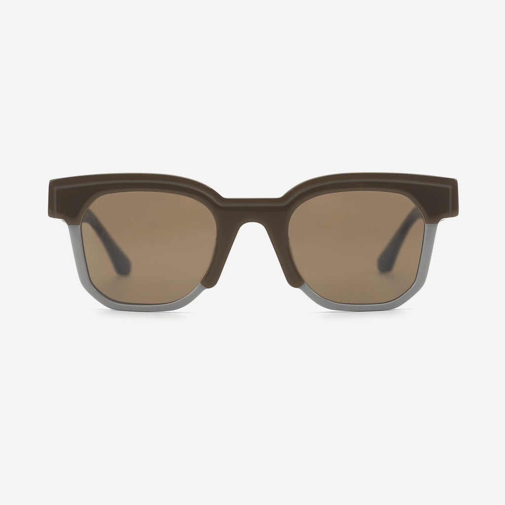Unique Square Acetate Unisex Sunglasses 25A8212