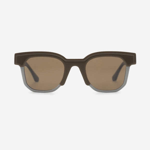 Unique Square Acetate Unisex Sunglasses 25A8212