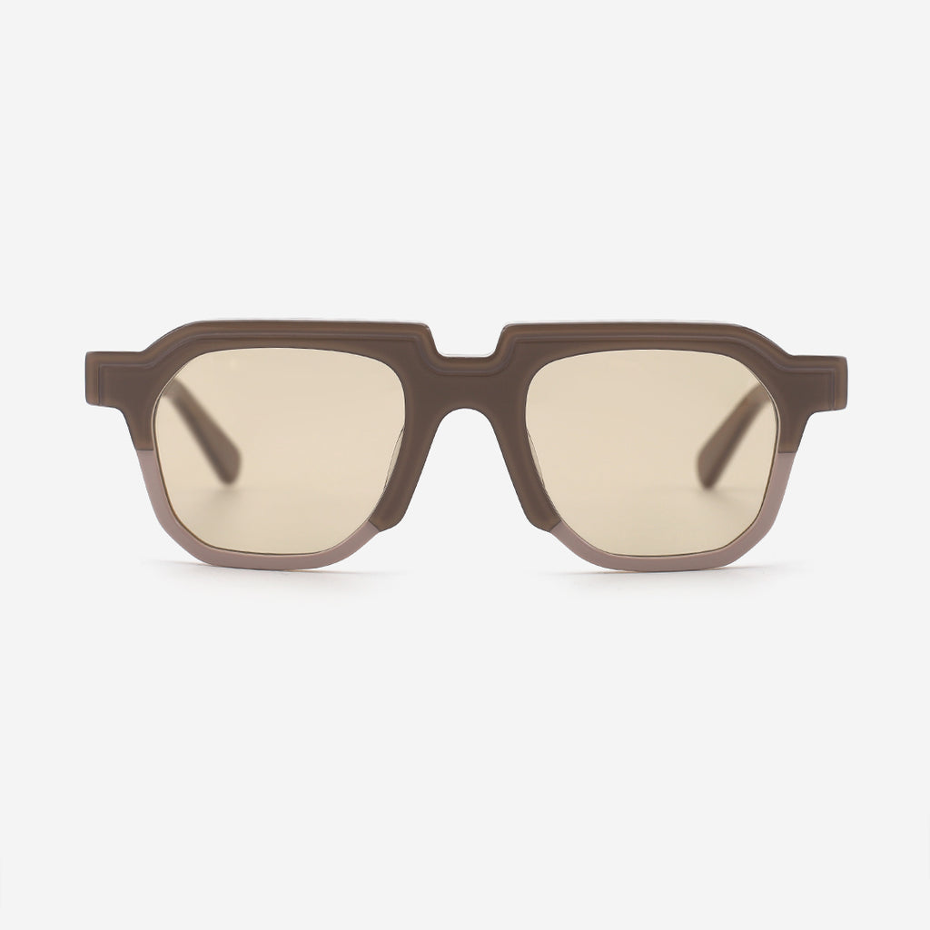 Geometric Acetate Unisex Sunglasses 25A8213
