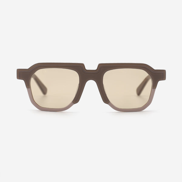 Geometric Acetate Unisex Sunglasses 25A8213