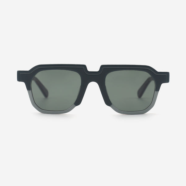 Geometric Acetate Unisex Sunglasses 25A8213