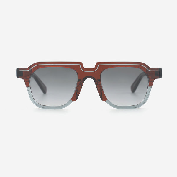Geometric Acetate Unisex Sunglasses 25A8213