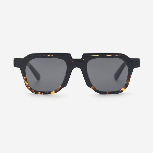 Geometric Acetate Unisex Sunglasses 25A8213