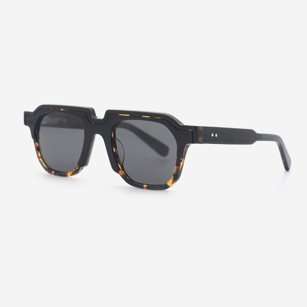 Geometric Acetate Unisex Sunglasses 25A8213