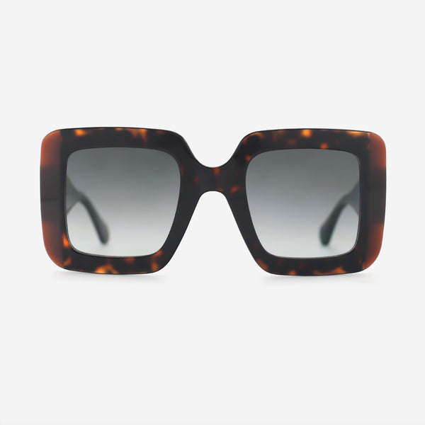 Unique Square Acetate Unisex Sunglasses 25A8222