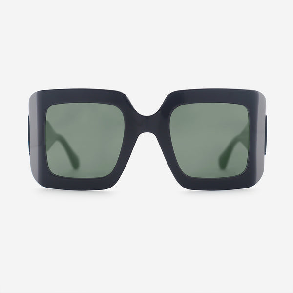 Unique Square Acetate Unisex Sunglasses 25A8222