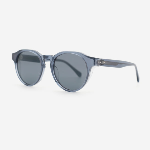 Round Laminated Acetat Unsiex Sunglasses 25A8227