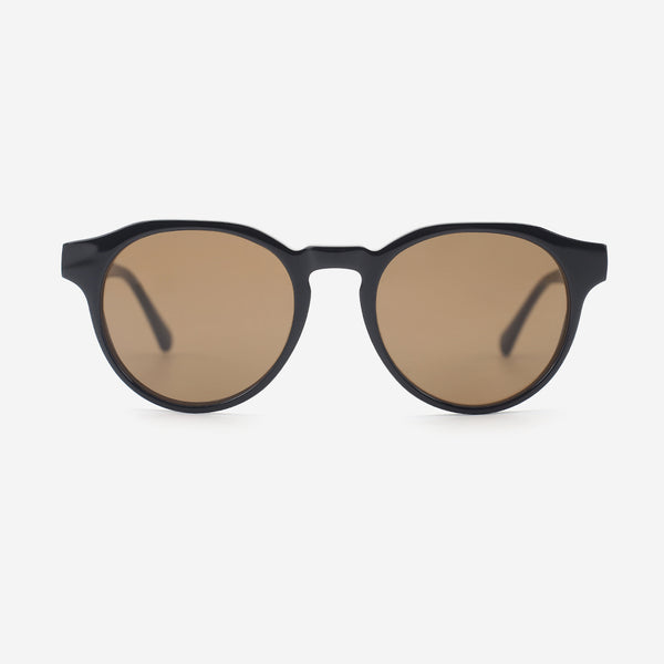 Round Laminated Acetat Unsiex Sunglasses 25A8227