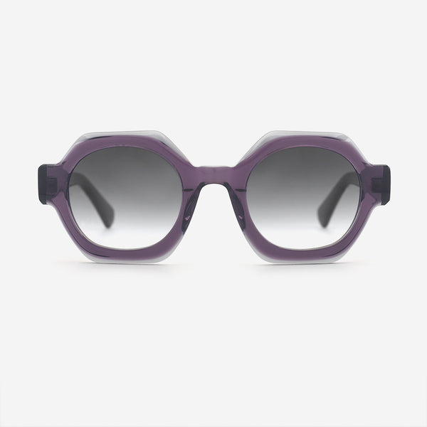 Unique Polygon Acetate Unisex Sunglasses 25A8232