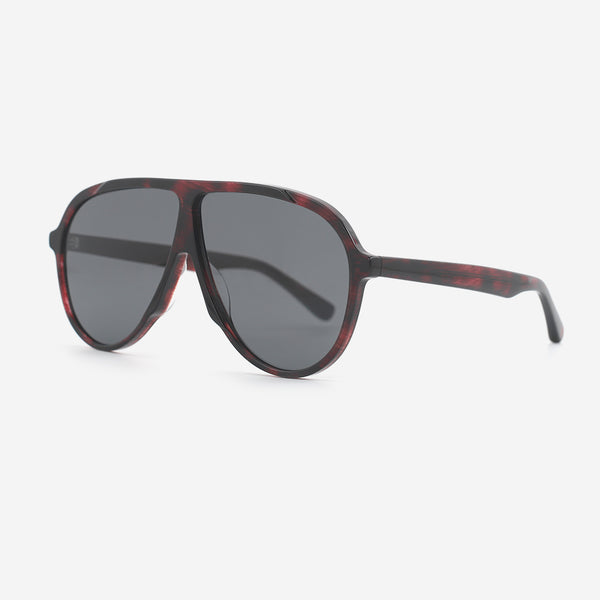 Oversize Pilot Acetate Unisex Sunglasses 25A8234