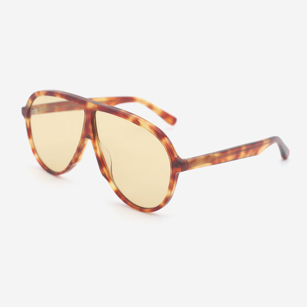 Oversize Pilot Acetate Unisex Sunglasses 25A8234