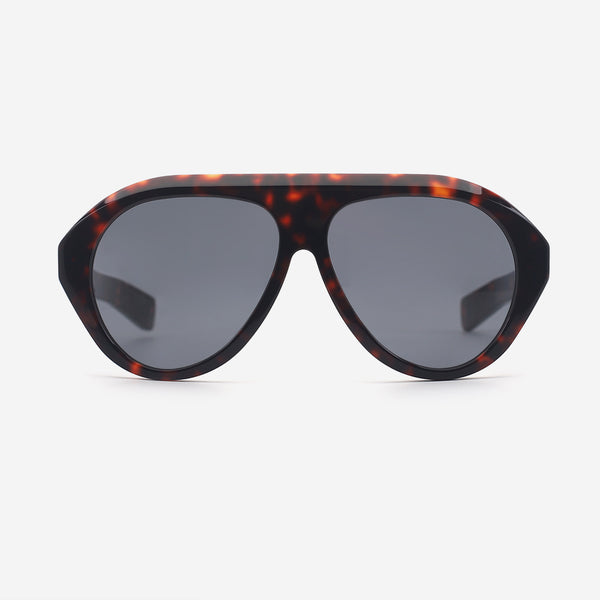 Oversize Pilot Acetate Unisex Sunglasses 25A8238