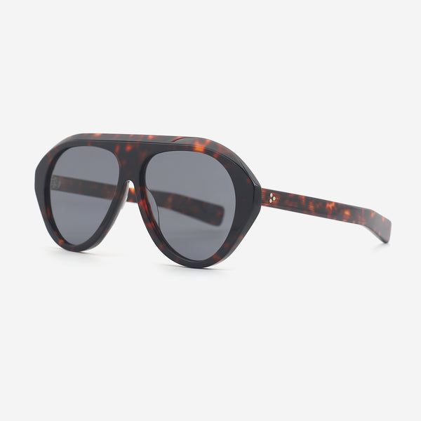 Oversize Pilot Acetate Unisex Sunglasses 25A8238