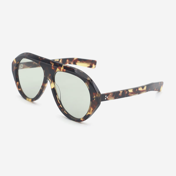 Oversize Pilot Acetate Unisex Sunglasses 25A8238