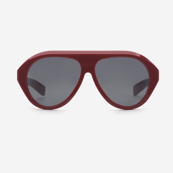 Oversize Pilot Acetate Unisex Sunglasses 25A8238