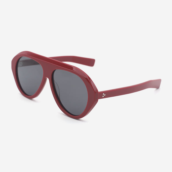 Oversize Pilot Acetate Unisex Sunglasses 25A8238