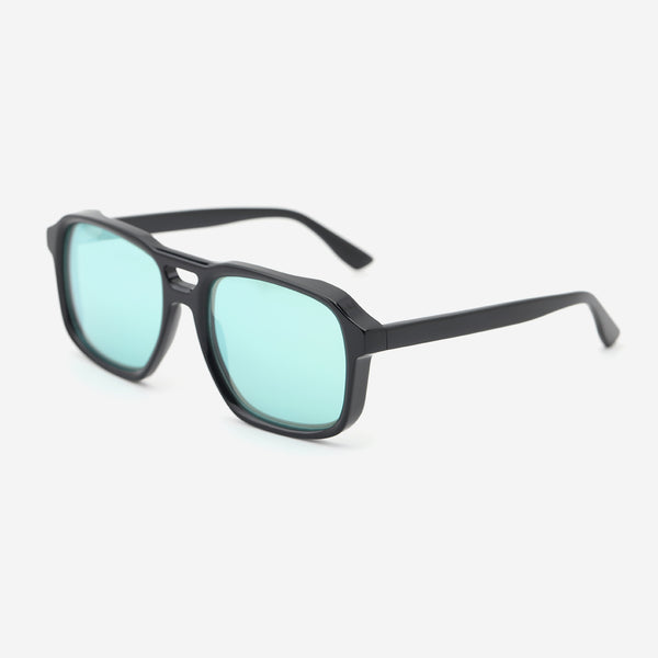 Vintage Aviator Acetat Unisex Sunglasses 25A8243
